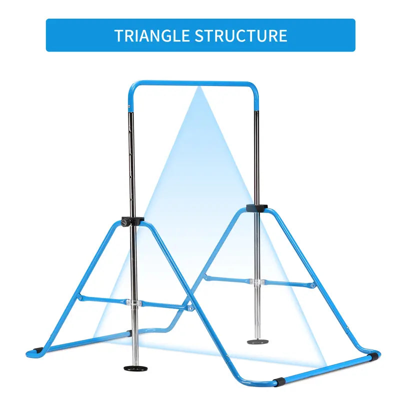 Expandable Gymnastics Bars, Adjustable Height Gymnastic Horizontal Bars for Kids